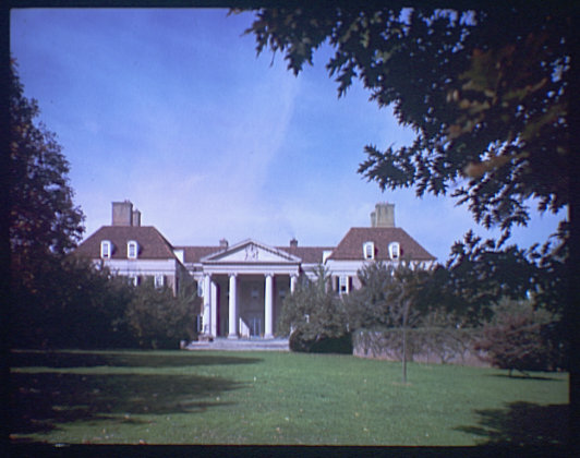 Ambassador's Residence across lawn, photo by Theodor Horydczak, undated (Prints & Photographs Division, Library of Congress)