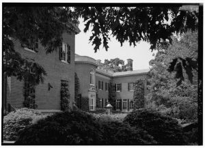 Dumbarton Oaks, view from the northeast (Historic American Buildings Survey, Prints & Photographs Division, Library of Congress)
